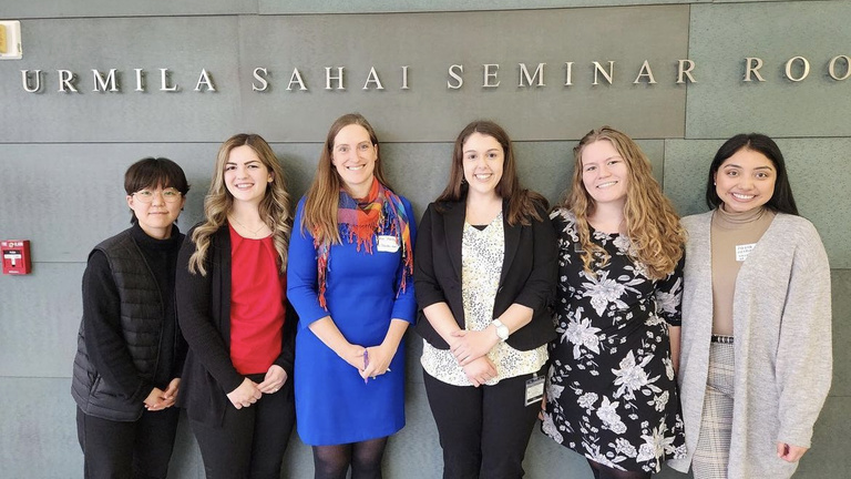 Microvascular Physiology Lab members attending the 2022 Iowa Physiological Society Meeting in Iowa City.